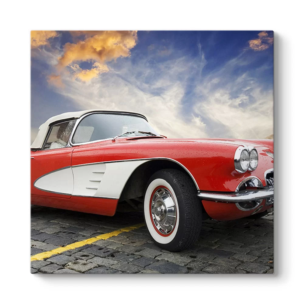 1957 Model Corvette Tablosu - Model 3